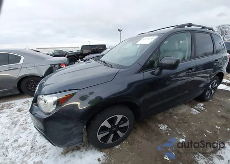 2017 Subaru Forester 2.5I Premium from USA, damaged, VIN JF2SJAECXHH478438